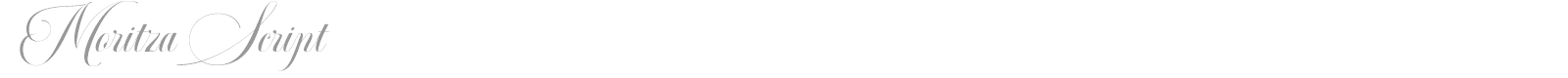 Moritza Script font preview